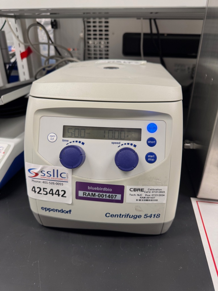 Image of Eppendorf 5418 Centrifuge